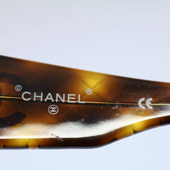 CHANEL Sunglasses Brown CC Auth ar10236 - Picture 8 of 9